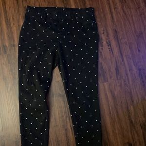 polka dot pants